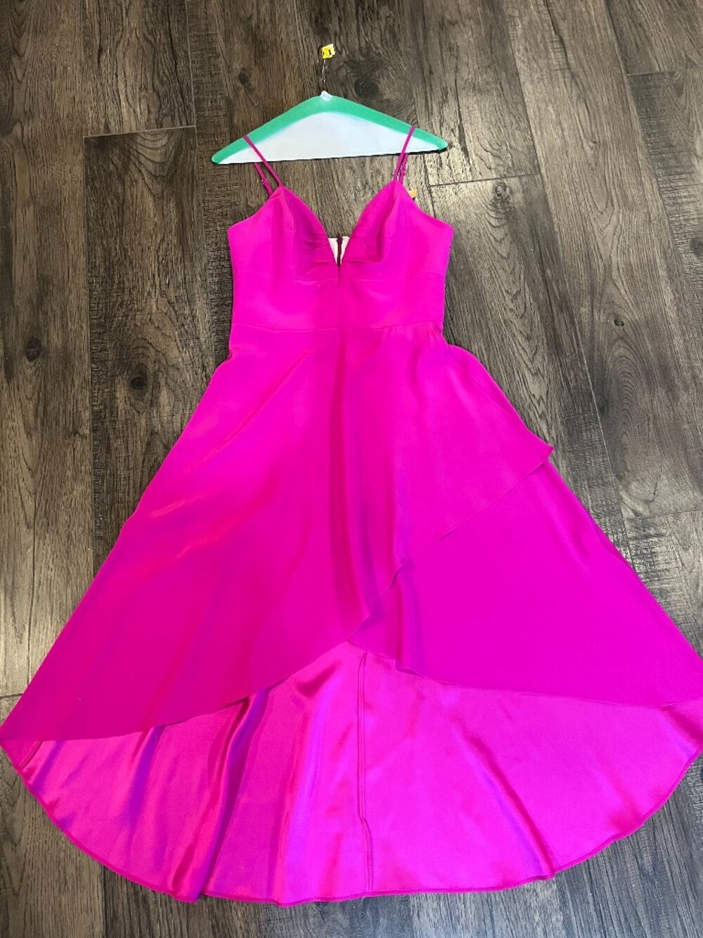 Fuchsia Silk Amanda Uprichard Dress Size Small